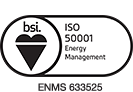 View our BSI ISO50001 Energy Management Certificate